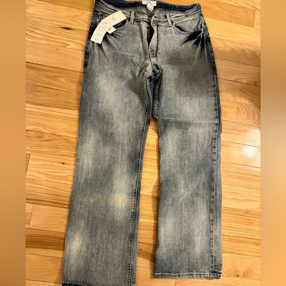 NWT Armani Exchange men’s blue jeans